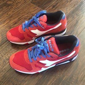 New Diadora Men’s N9000 III Size 11.5 USA Red